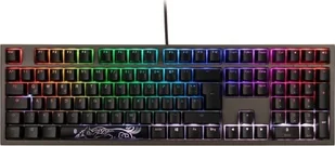 Ducky Shine 7 klawiatura Gaming USB Niemiecki Czarny, Szary - Klawiatury - miniaturka - grafika 1