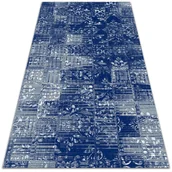 Dywany zewnętrzne - Dywan na taras zewnętrzny Chaotyczne kafle 80x120 cm - miniaturka - grafika 1