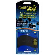 Zapachy samochodowe - CALIFORNIA SCENTS California Car Scents E301639700 odświeżacz powietrza Newport New Car Slider niebieski, 1 sztuka E301639700 - miniaturka - grafika 1
