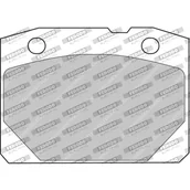 Klocki hamulcowe - Klocki hamulcowe - komplet FERODO RACING FDS96 - miniaturka - grafika 1