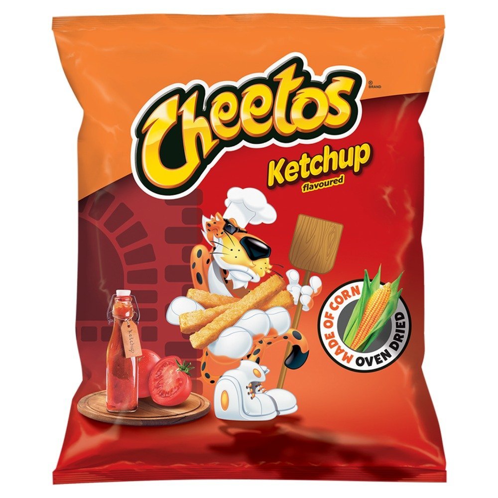 Chrupki kukurydziane Cheetos o smaku ketchupu 43 g