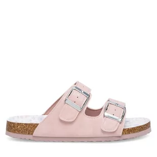Klapki Nelli Blu P2025013K Różowy - Buty dla dziewczynek - miniaturka - grafika 1