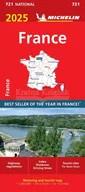 Pozostałe książki - France 2025 - Michelin National Map 721: Map - miniaturka - grafika 1