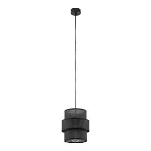 Smukła, czarna lampa wisząca do sypialni TK 5306 z serii CALISTO BLACK - Lampy sufitowe - miniaturka - grafika 1