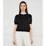 Bluzki damskie - GUESS Bluzka JASMINE | Regular Fit - miniaturka - grafika 1