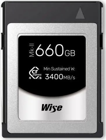 Karta Wise CFX4-B CFexpress 660 GB WI-CFX4-B660PM2