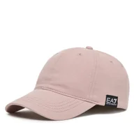 Czapki damskie - Czapka z daszkiem EA7 Emporio Armani 7X000047 AF11989 U4079 Różowy - miniaturka - grafika 1