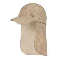 Czapki i chusty sportowe męskie - BUFF Czapka do biegania SAHARA PACK CAP acai sand - miniaturka - grafika 1