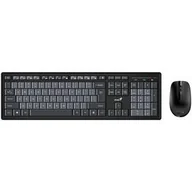 Zestawy myszka + klawiatura - Klawiatura i mysz Genius Smart KM-8200 Dual Color, CZ+SK layout (31340003423) Czarna - miniaturka - grafika 1