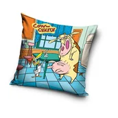 Poszewki na poduszki - KROWA I KURCZAK Poszewka Jasiek 40x40 - miniaturka - grafika 1