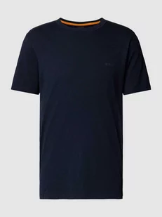 T-shirt z nadrukiem z logo - Koszulki męskie - miniaturka - grafika 1