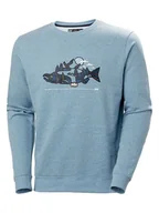 Bluzy męskie - Helly Hansen Bluza w kolorze błękitnym - miniaturka - grafika 1