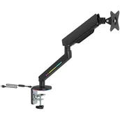 Uchwyty do monitorów - Uchwyt do monitora DELTACO GAM-134 RGB 17-32 cali Czarny GAM-134 - miniaturka - grafika 1
