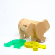 Zabawki konstrukcyjne - Lekkid Słoń - miniaturka - grafika 1