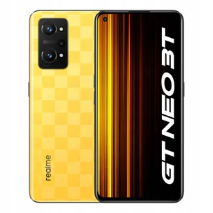 Realme Gt Neo 3T 8/128GB Dual Sim 5G Nfc 120Hz 5000mAh 80W Yellow - Telefony komórkowe - miniaturka - grafika 1
