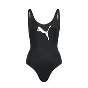 Stroje kąpielowe - Kostium kąpielowy damski Puma Swim Women Swimsuit 1P 907685 06 - miniaturka - grafika 1