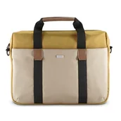 Torby na laptopy - Torba na laptopa HAMA Silvan 15.6 - 16.2 cali Musztardowo-beżowy - miniaturka - grafika 1
