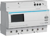 Liczniki energii elektrycznej - Hager Licznik energii elektrycznej 3-fazowy - miniaturka - grafika 1