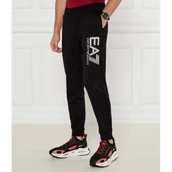 Dresy męskie - EA7 Spodnie dresowe | Regular Fit - miniaturka - grafika 1