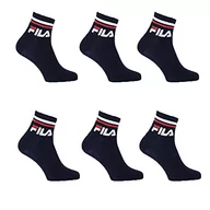 Skarpetki damskie - FILA FILA Unisex F9398 skarpety uniwersalne niebieski niebieski 39-42 F9398 - miniaturka - grafika 1
