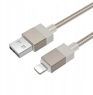 Kabel USB A do Lightning Hoco 2,4A 1 m X110 złoty - Kable USB - miniaturka - grafika 1