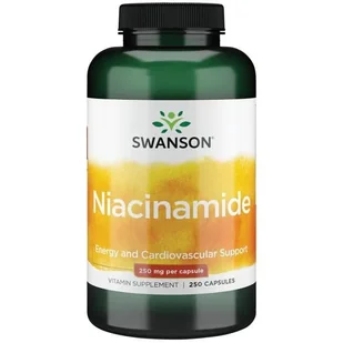 Swanson Niacyna 250 Mg 250 K - Serce i układ krążenia - miniaturka - grafika 1
