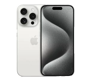 Apple iPhone 15 Pro 5G 128GB Dual Sim Biały - Telefony komórkowe - miniaturka - grafika 1