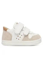 Buty dla chłopców - Primigi Sneakersy 1355511 M Biały - miniaturka - grafika 1