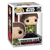 Figurki kolekcjonerskie - Funko POP!, figurka kolekcjonerska, Star Wars: Retur of the Jedi 40th - Leia (BH) - miniaturka - grafika 1