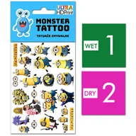 Zabawki kreatywne - TATUAŻE ZMYWALNE DLA DZIECI MINIONKI WZORY ORYGINALNE - miniaturka - grafika 1