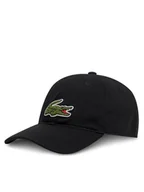 Czapki męskie - Lacoste Czapka z daszkiem RK3186 Czarny - miniaturka - grafika 1