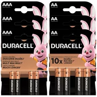 Baterie i akcesoria - BATERIE ALKALICZNE DURACELL 12x AA LR6 + 12x AAA LR03 - miniaturka - grafika 1