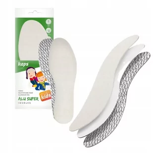 Wkładki Alu Super Kids Kaps Dla Dzieci Buty 31/32 - Akcesoria obuwnicze - miniaturka - grafika 1