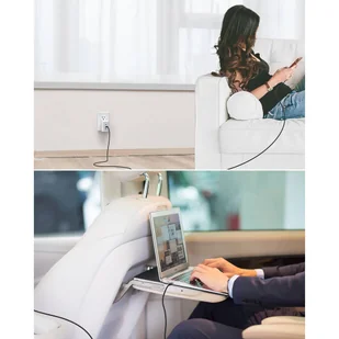 Choetech 2x kabel przewód USB Typ C - USB Typ C Power Delivery 100W 5A 1,8m czarny (MIX00073) - Kable USB - miniaturka - grafika 8