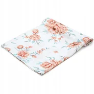 Otulacze - Otulacz bambusowy 110x110 cm Bloom Revival / Qbana Mama - miniaturka - grafika 1