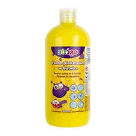 Farby i media malarskie - Farba Plakatowa Strigo W Butelce, 500 Ml Żółta - miniaturka - grafika 1