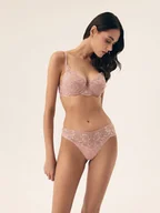 Majtki damskie - Majtki stringi Blueberry Esotiq brudny róż M - miniaturka - grafika 1