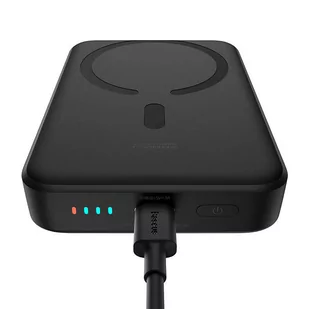 Baseus PPCX110201 Szybko ładujący mini Power Bank 10000mAh 30W (czarny) - Powerbanki - miniaturka - grafika 4
