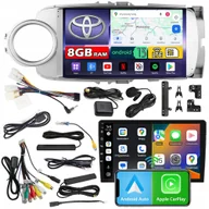 Radia samochodowe - Radio samochodowe NCS ZQ9 TOYOTA YARIS 3 2011-2020 SILVER Android 8GB LTE - miniaturka - grafika 1