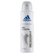 Dezodoranty i antyperspiranty dla kobiet - Adidas Pro Invisible 48h Dezodorant spray dla kobiet 150ml - miniaturka - grafika 1