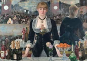 Plakaty - Plakat A Bar at the Folies-Bergère (1882) Édouard Manet - miniaturka - grafika 1