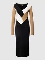 Sukienki - Sukienka midi w stylu Colour Blocking model ‘Florency’ - miniaturka - grafika 1