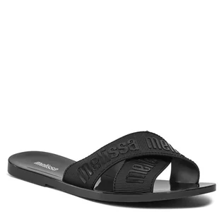 Klapki i japonki damskie - Klapki Melissa Melissa M Lover Slide Ad 35740 Black AR712 - grafika 1