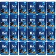 Mokra karma dla kotów - Brit Premium Cat Pouches Chicken Chunks dla kociąt 24 x 100 g - miniaturka - grafika 1