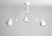 Lampy sufitowe - Aldex Plafon 3-pł aida biały 814PL_E - 814PL_E - miniaturka - grafika 1