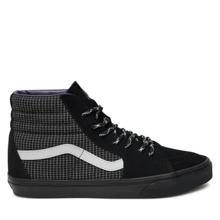 Sneakersy Vans Sk8-Hi VN000CMXBKA1 Czarny - Sneakersy męskie - miniaturka - grafika 1