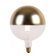 Żarówki LED - Calex E27 dimbare LED lamp G200 kopspiegel goud 6W 360 lm 1800K - miniaturka - grafika 1