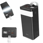 Powerbanki - Hoco Power bank 40 000mah Z Latarką + Pd22,5w + Qc3.0 J86 Czarny - miniaturka - grafika 1