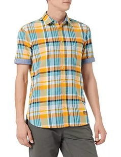 camel active Koszula męska, Sun Orange, L - Koszule męskie - miniaturka - grafika 1