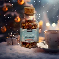 Herbata - Herbatka owocowa Zimowe Otulenie 100g w butelce - miniaturka - grafika 1